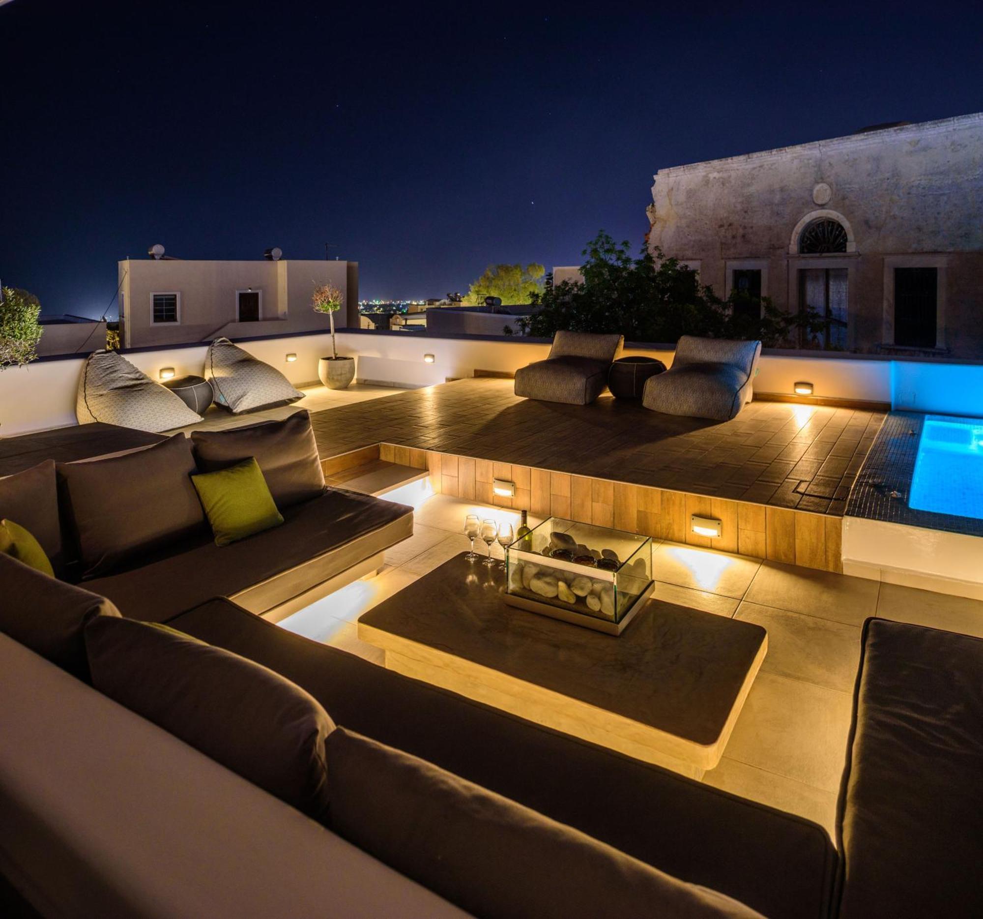 Secret Spot Luxury Villa Fira  Bagian luar foto