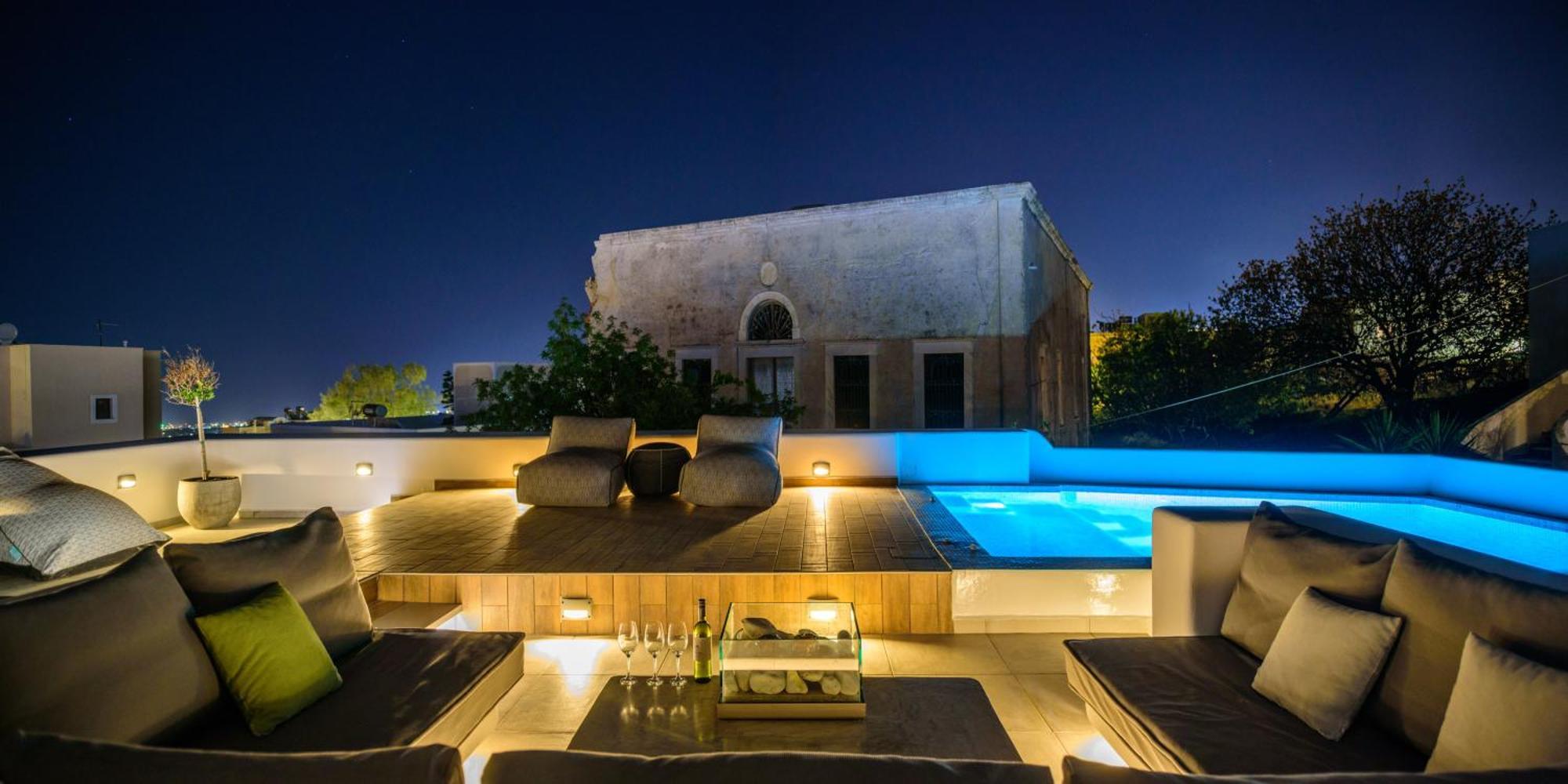 Secret Spot Luxury Villa Fira  Bagian luar foto