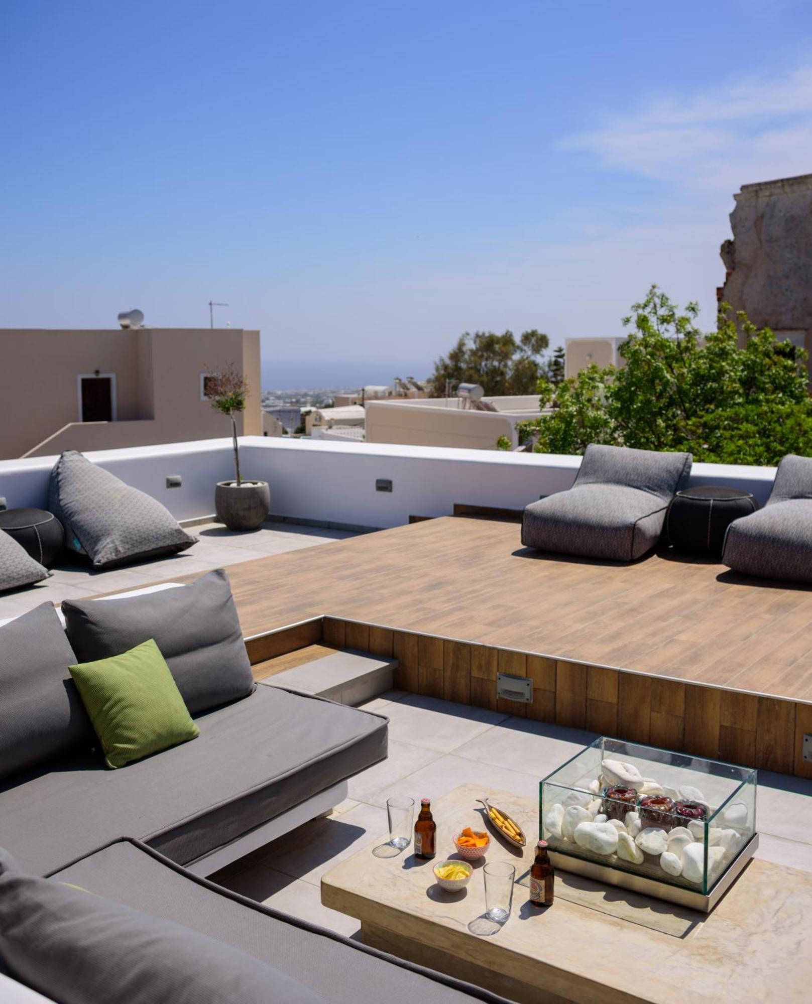 Secret Spot Luxury Villa Fira  Bagian luar foto